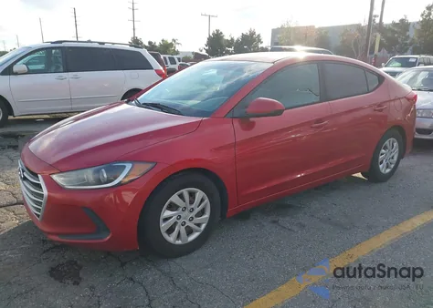 2017 Hyundai Elantra Se from USA, damaged, VIN 5NPD74LF1HH090133